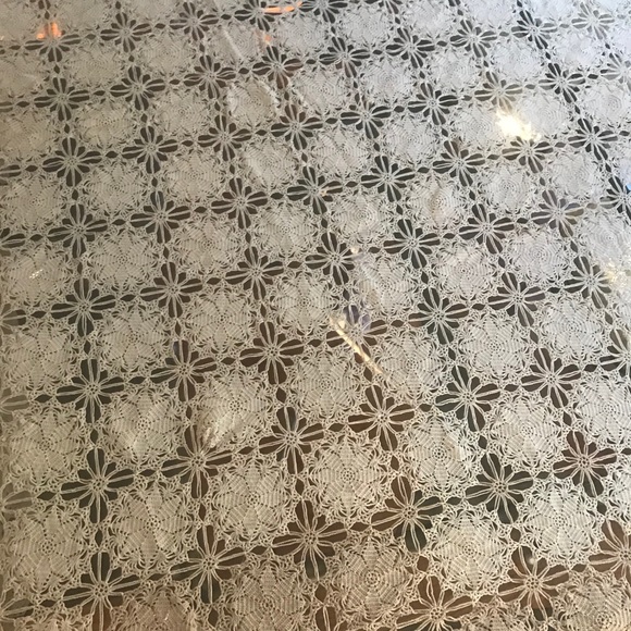 Vintage Other - Vintage handmade crotchet tablecloth